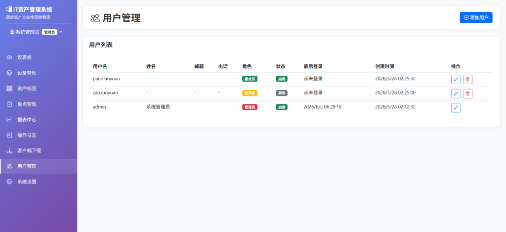 图片[11]-IT 固定资产全生命周期管理系统-轻量化自研 IT 资产盘点管理解决方案-美金梦