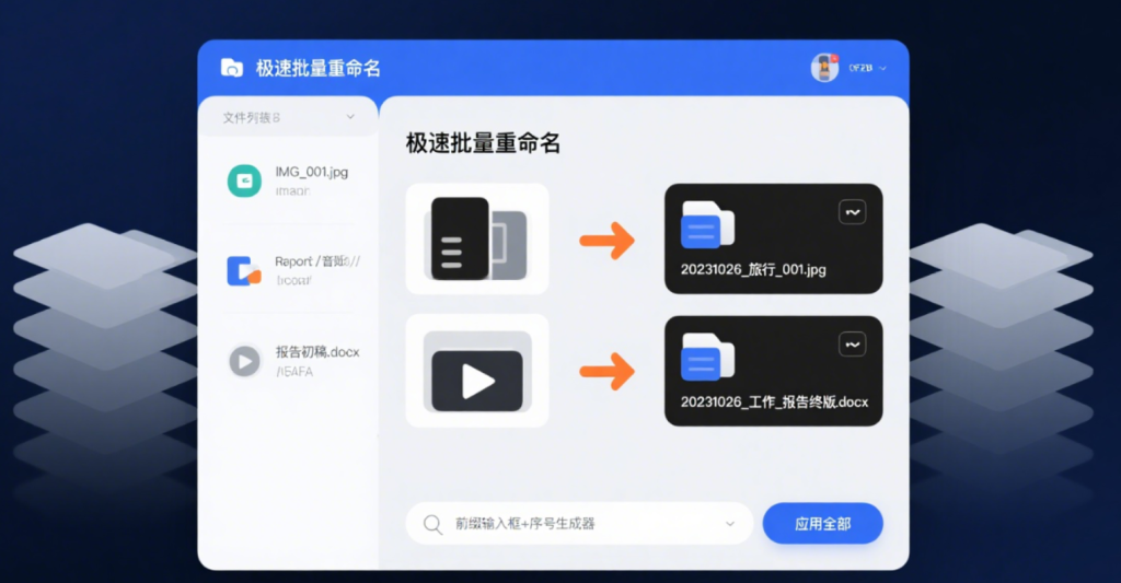 图片[1]-【效率神器】10 秒搞定 100 个文件命名！批量文件重命名工具让我彻底告别重复劳动-美金梦