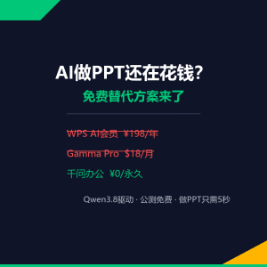 AI做PPT还在花钱？免费替代方案来了-美金梦
